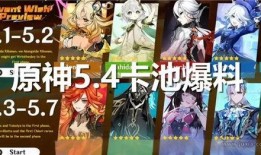 原神爆料抽卡视频下载,新角色与限定武器曝光